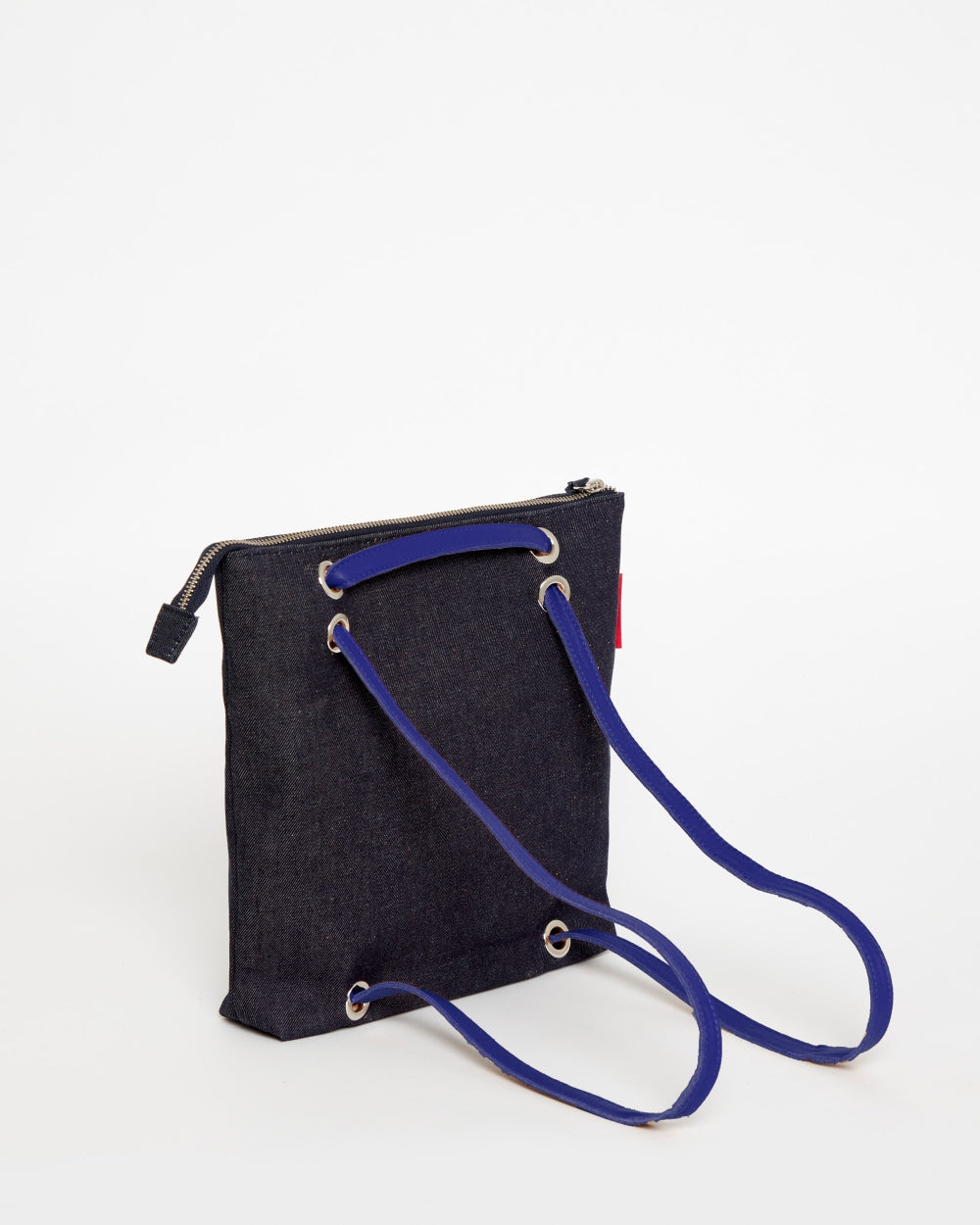 Denim CANVAS Small Tote Backpack