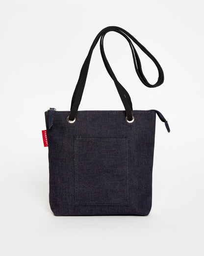 Denim CANVAS Small Tote Backpack