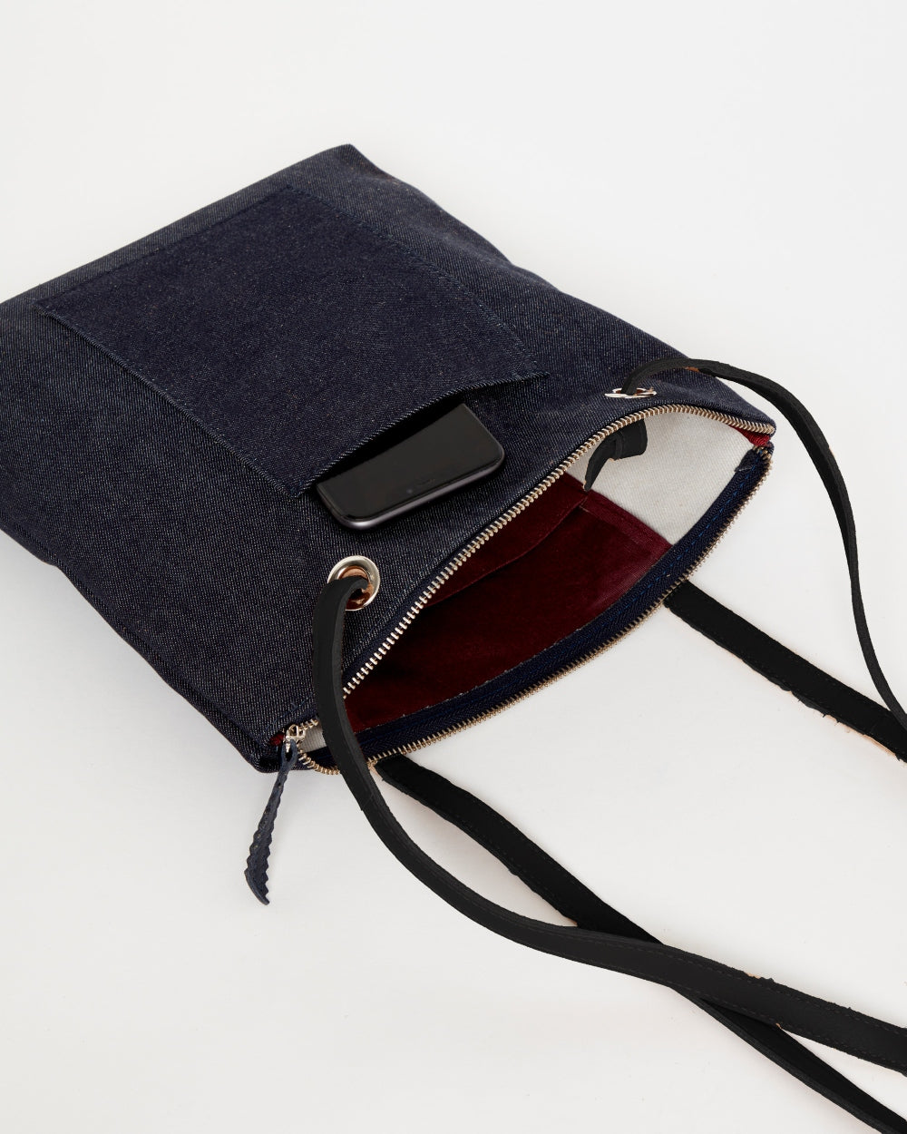 Denim CANVAS Small Tote Backpack