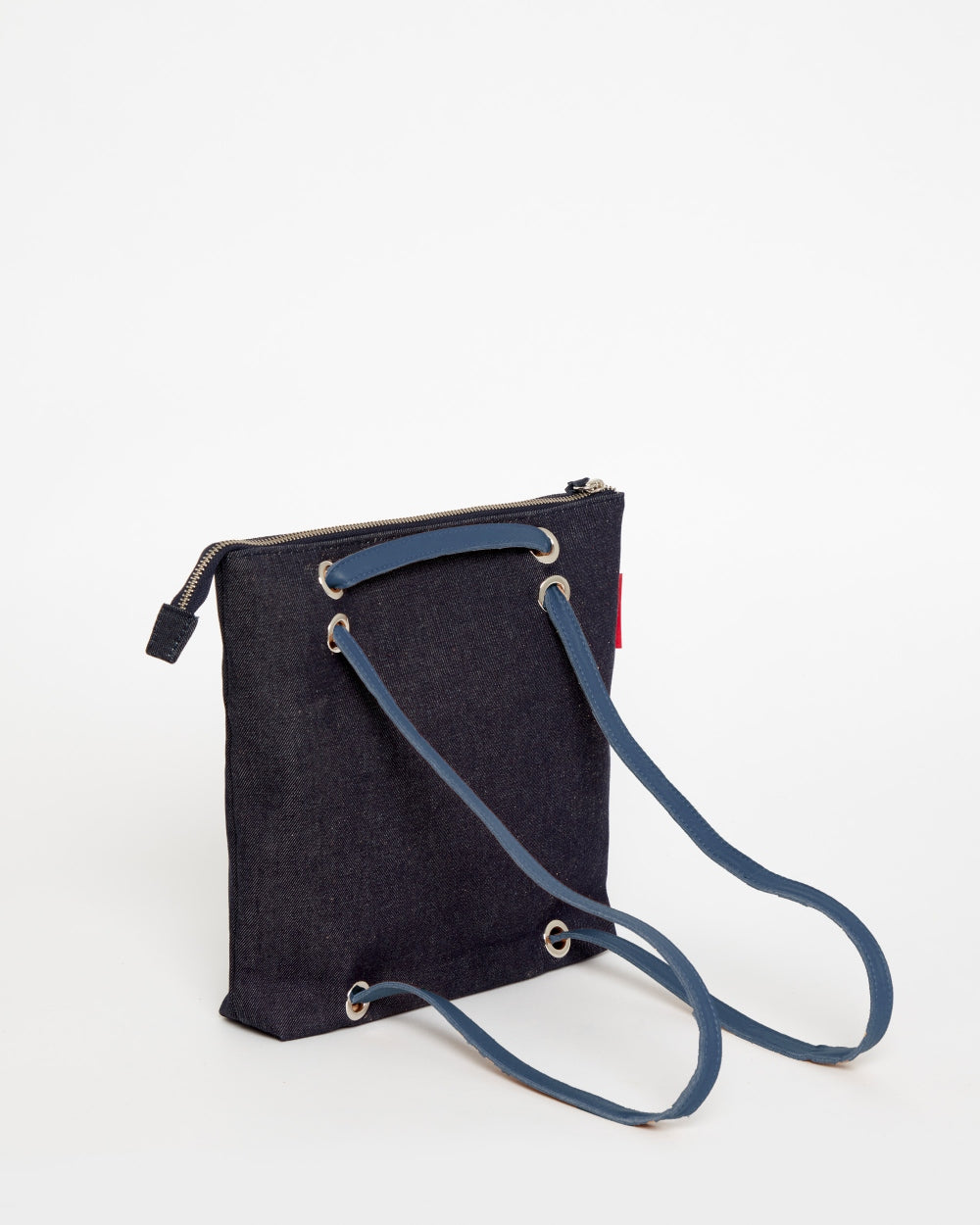 Denim CANVAS Small Tote Backpack