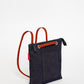 Denim CANVAS Small Tote Backpack
