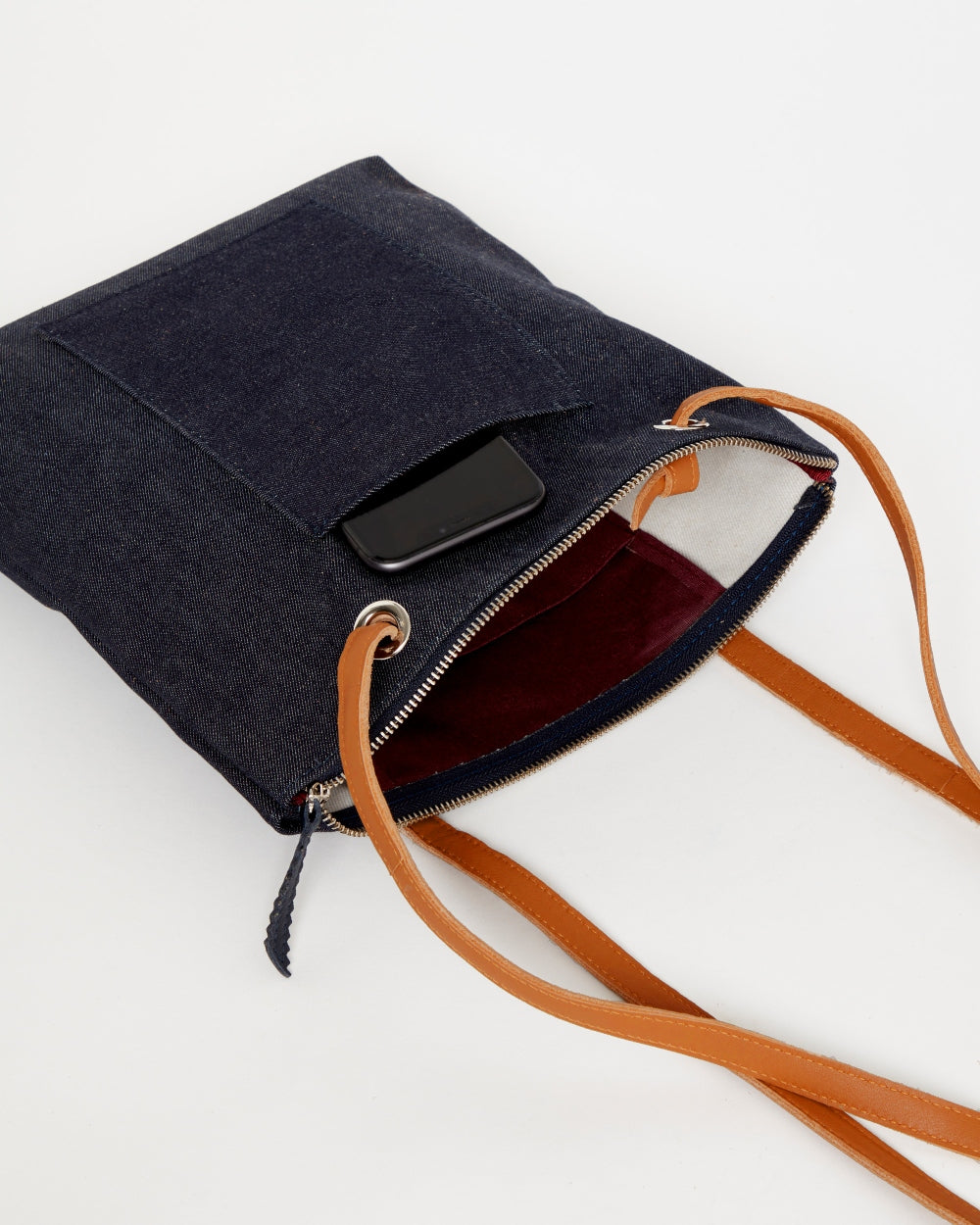 Denim CANVAS Small Tote Backpack