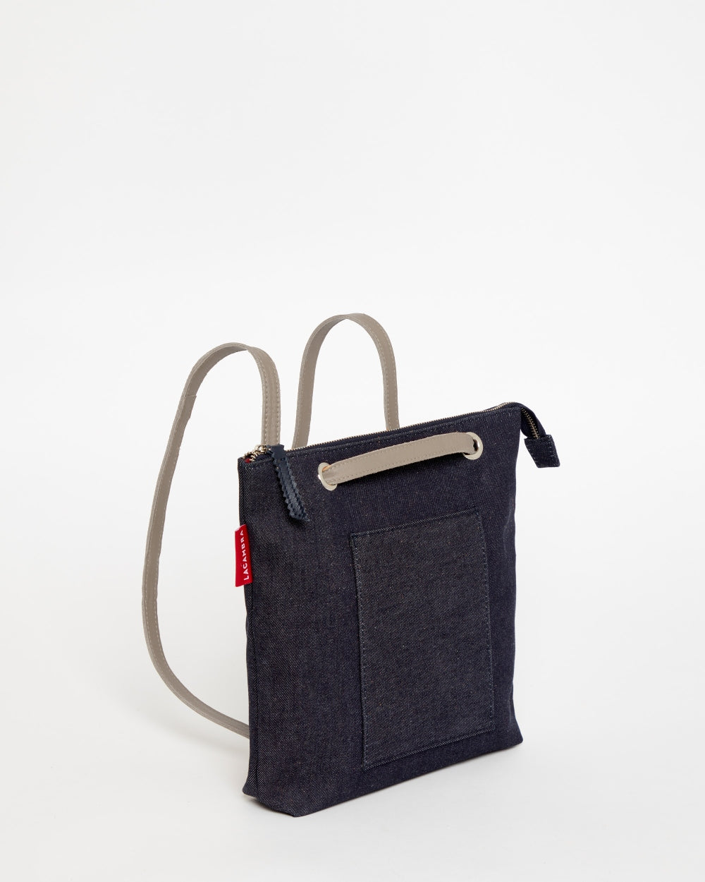 Denim CANVAS Small Tote Backpack