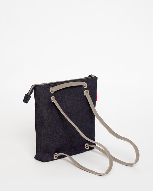 Bolso Mochila Mini LONA VAQUERA