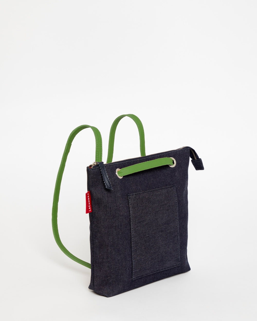 Denim CANVAS Small Tote Backpack