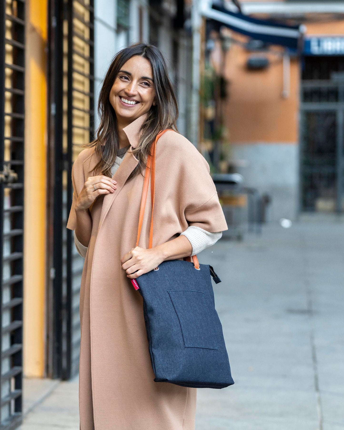 DENIM CANVAS Backpack Bag