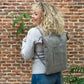 Bolso Mochila LONA GRIS