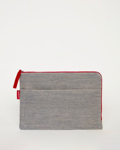 Funda Ordenador LONA GRIS