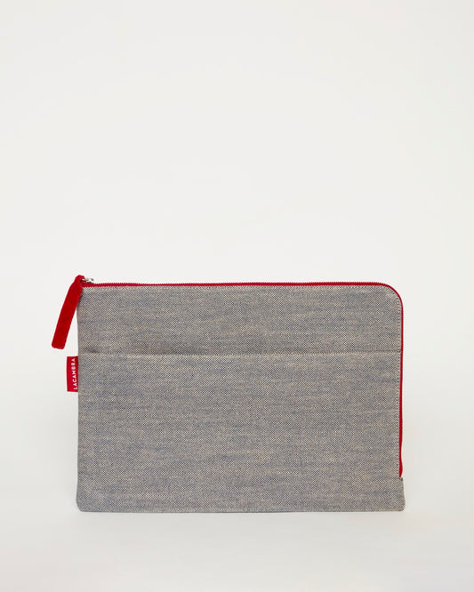 Funda Ordenador LONA GRIS