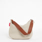 Beige CANVAS Hobo