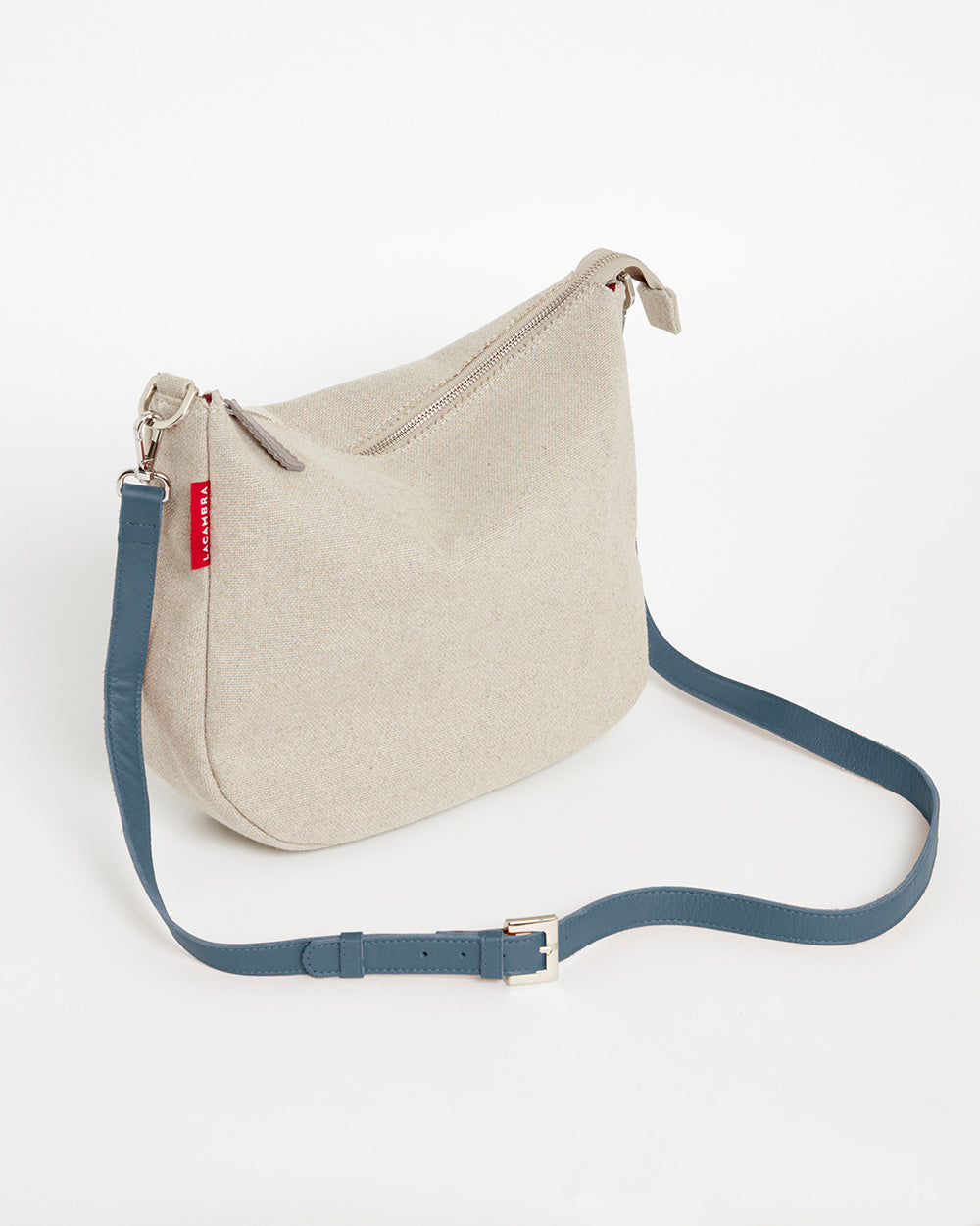 Beige CANVAS Hobo