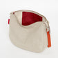 Beige CANVAS Hobo