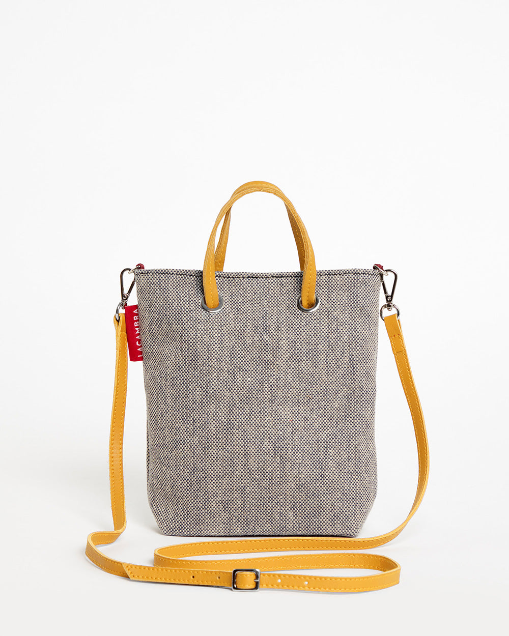 Mini Tote LONA GRIS