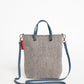 Mini Tote LONA GRIS