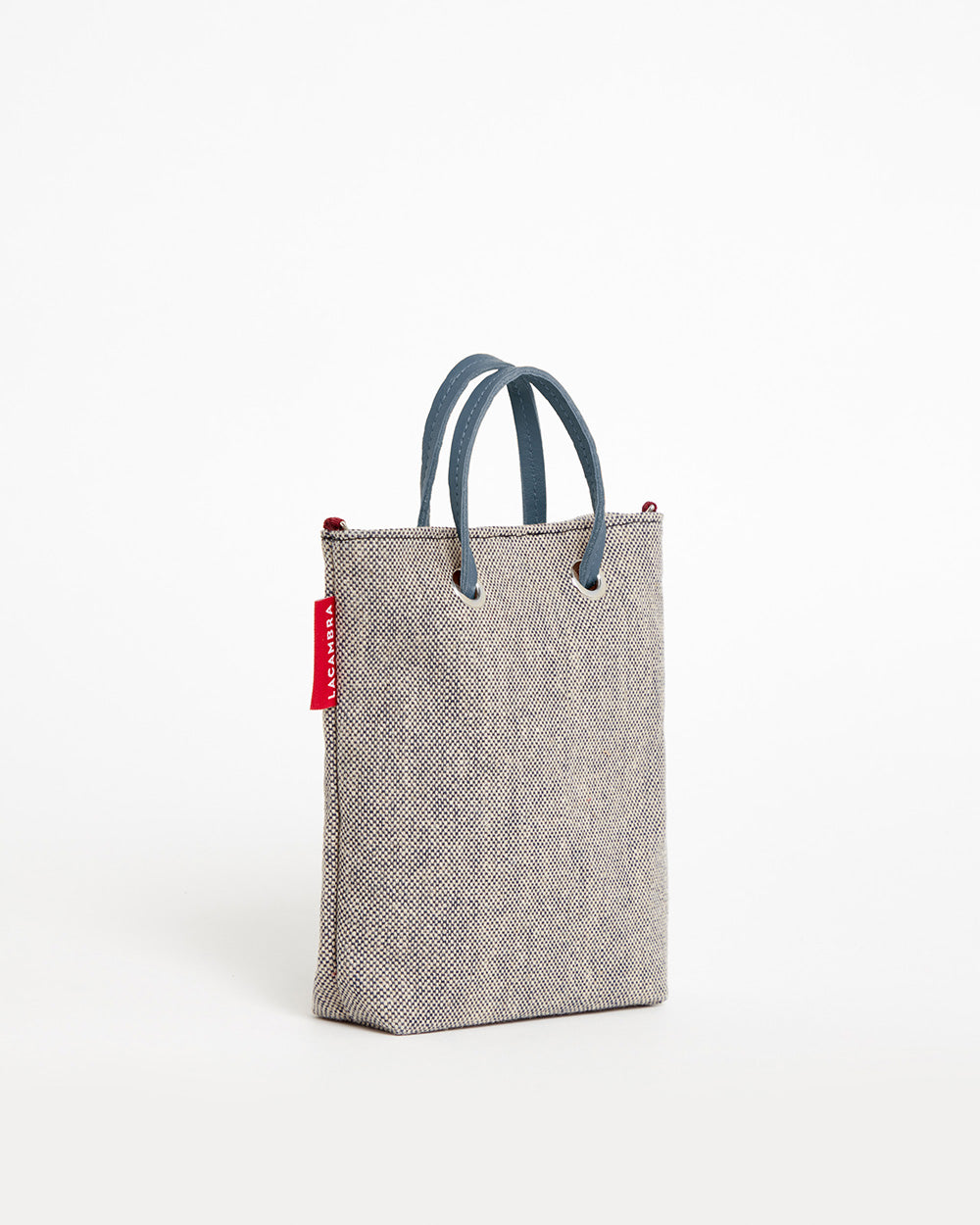 Mini Tote LONA GRIS