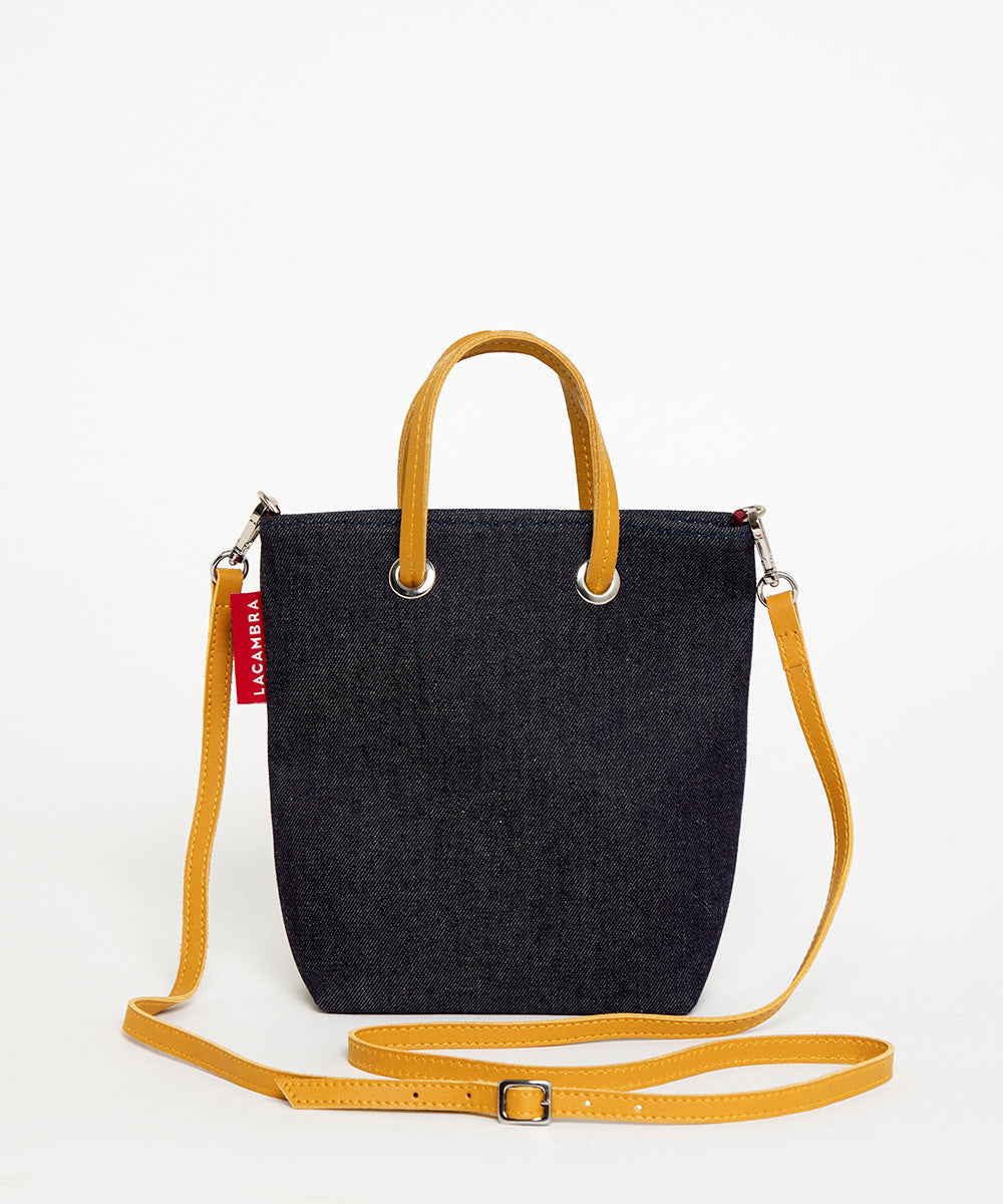 Denim CANVAS Mini Tote