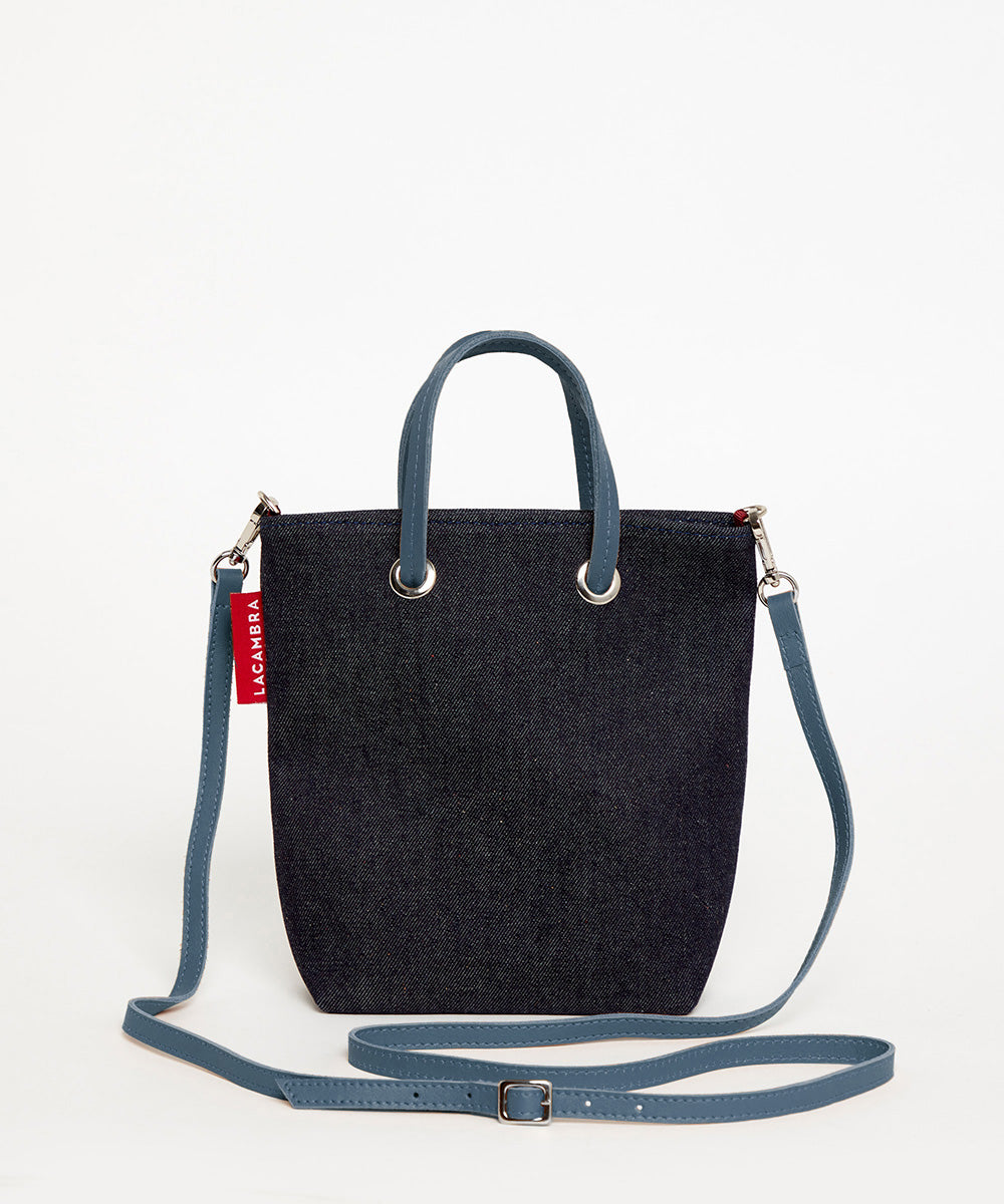 Denim CANVAS Mini Tote