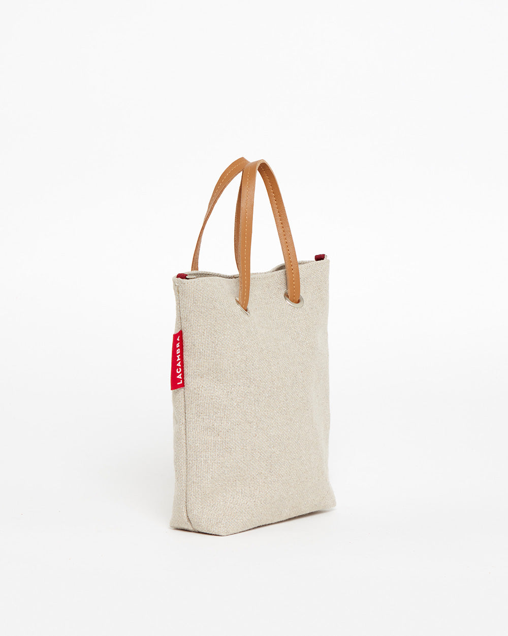 Beige CANVAS Mini Tote