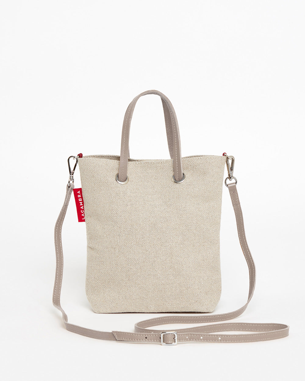 Beige CANVAS Mini Tote