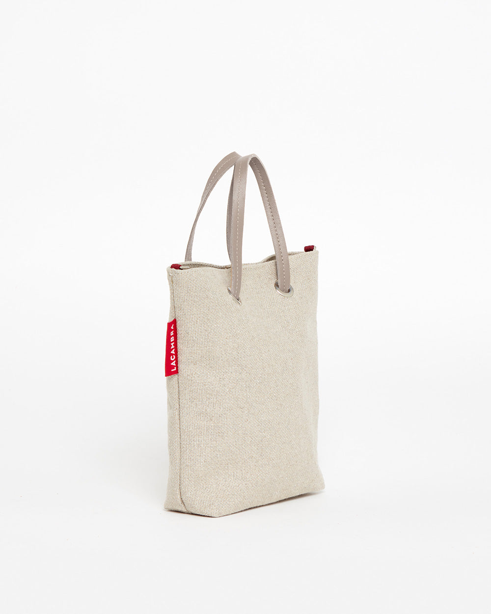 Beige CANVAS Mini Tote